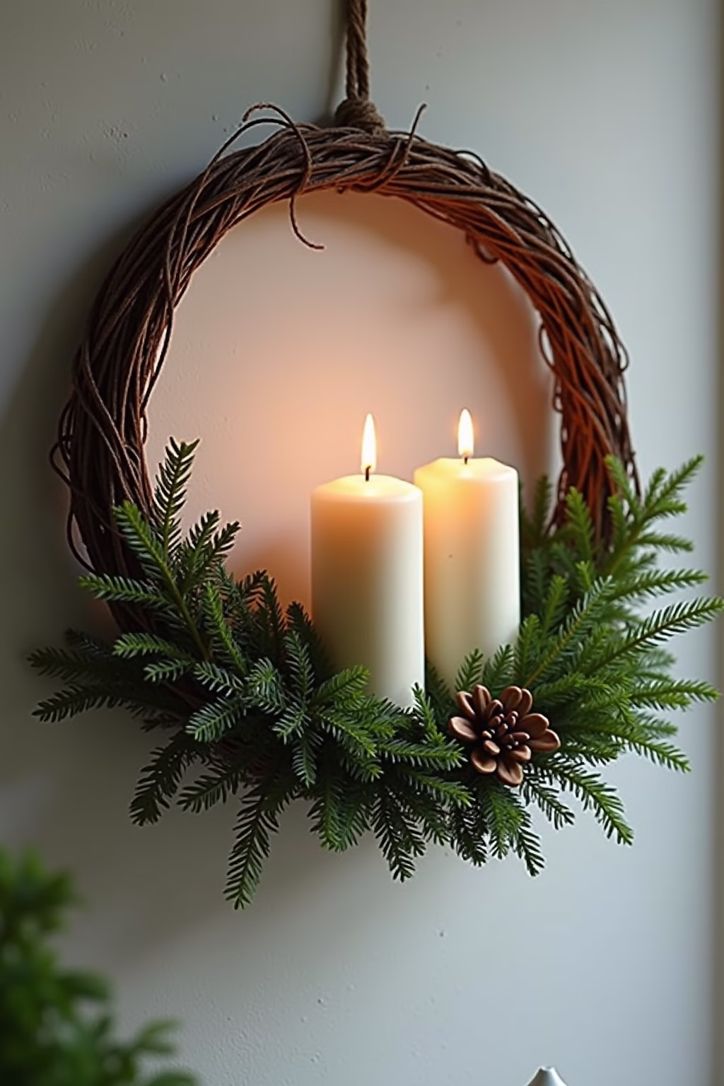 adventsgestecke ideen modern outline 8