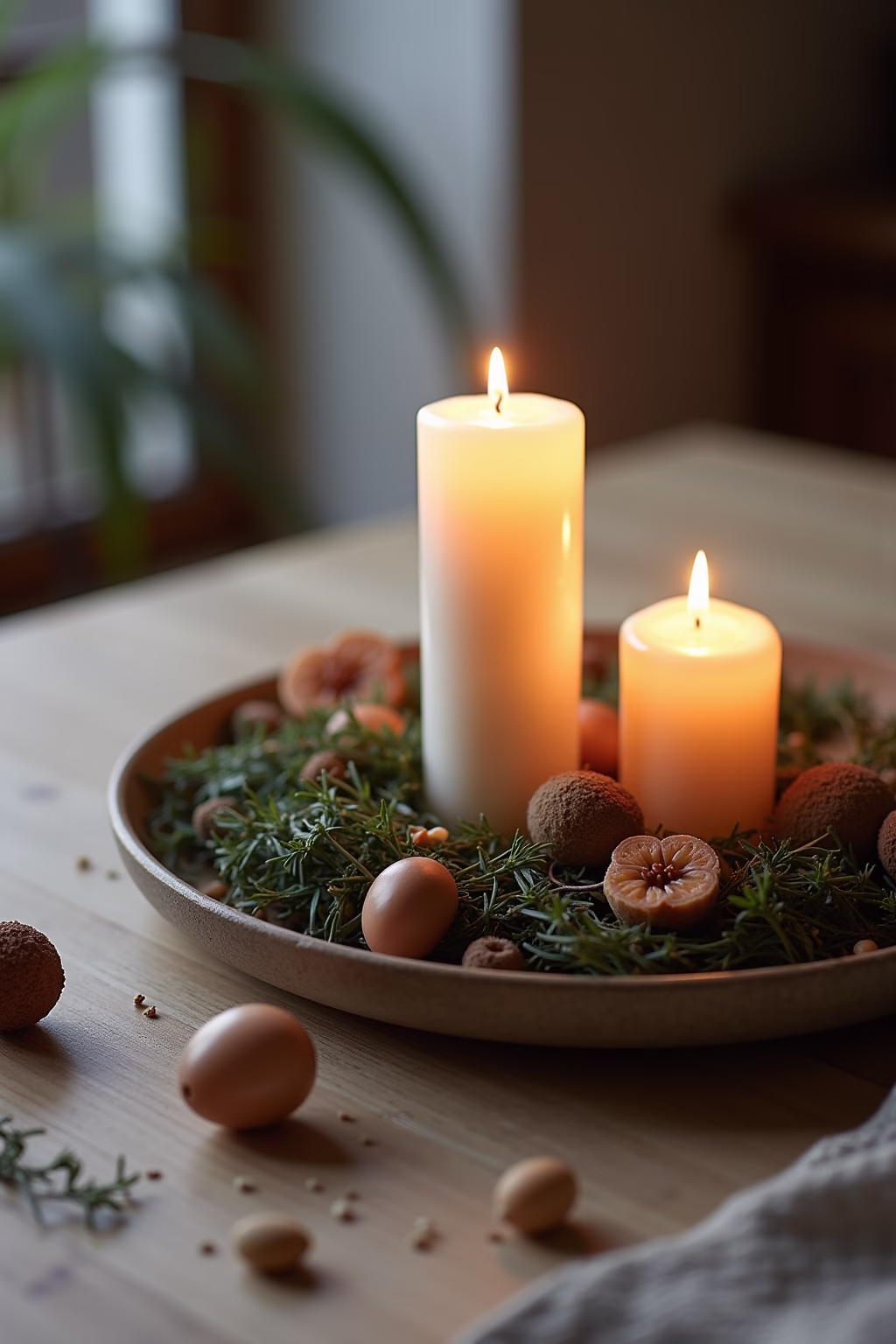 adventskranz modern tablett outline 2