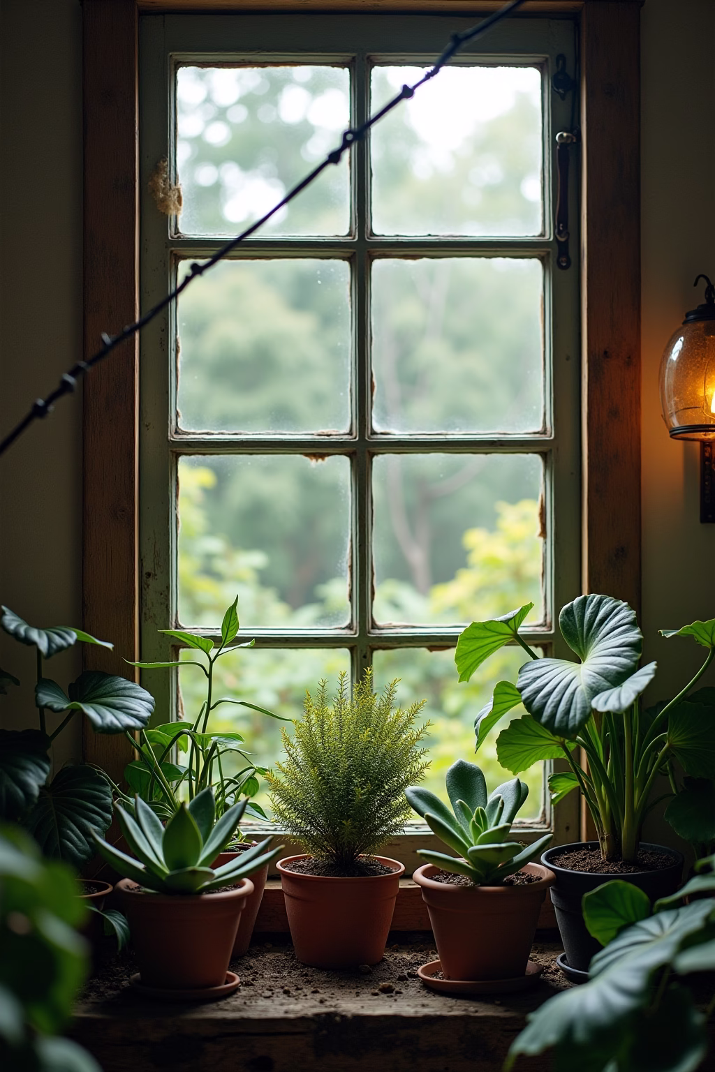 altes fenster deko ideen outline 7