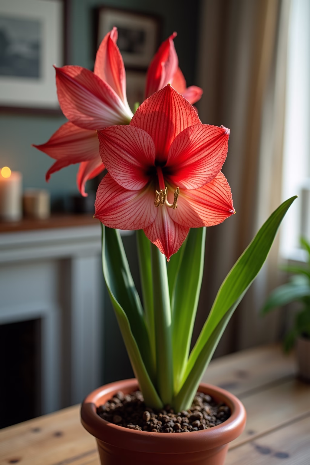 amarilis deko weihnachten outline 5