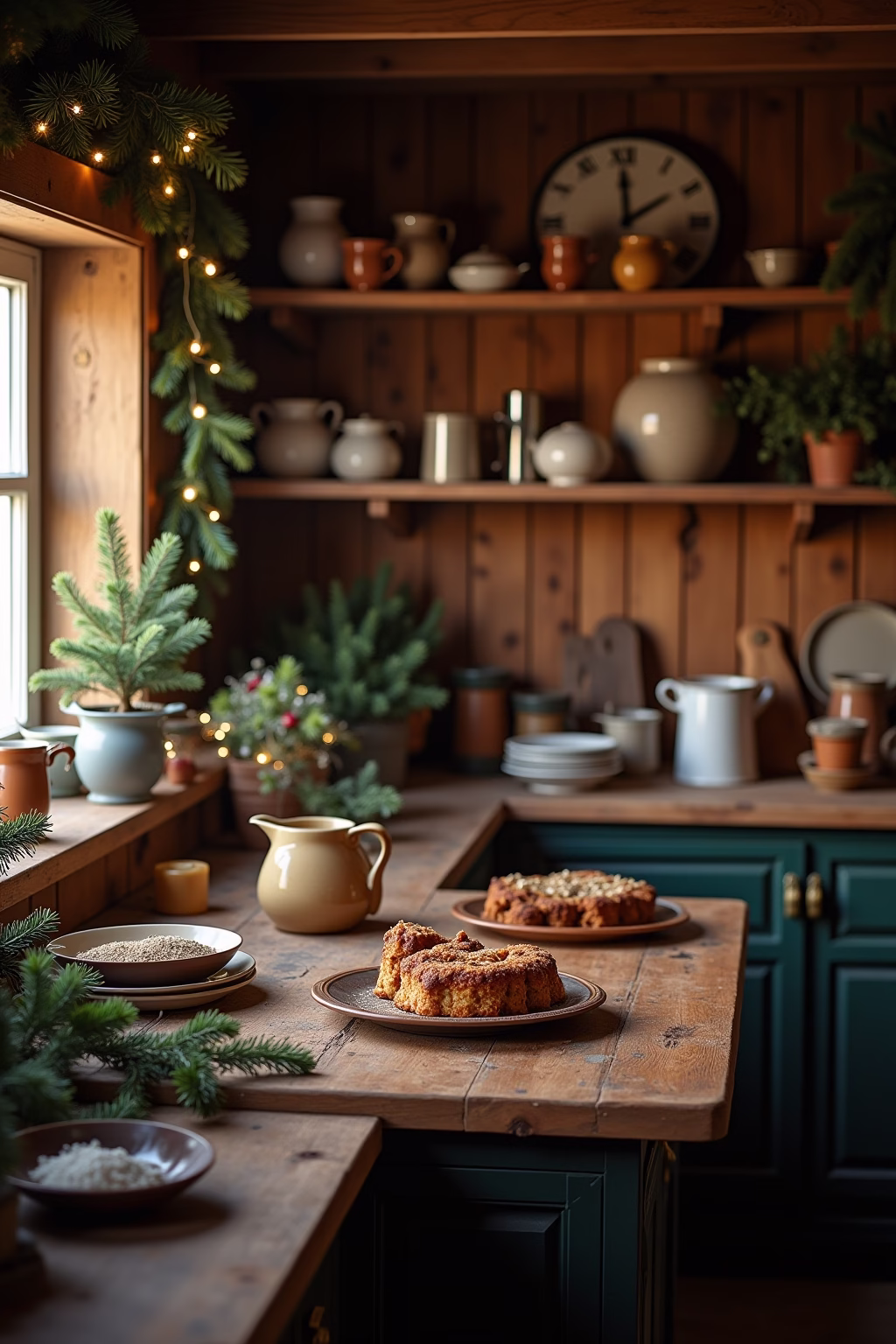 bauernhaus weihnachten outline 4