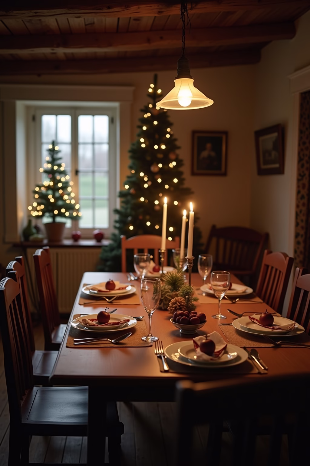 bauernhaus weihnachten outline 8