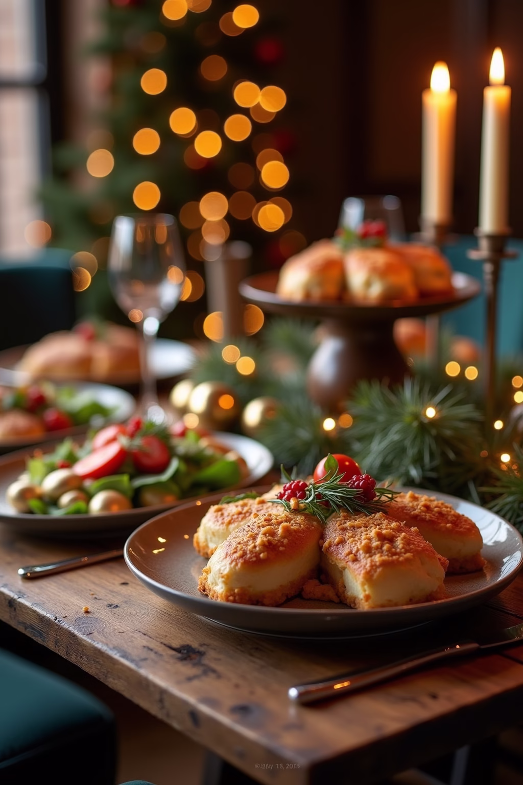 buffet ideen weihnachten outline 2