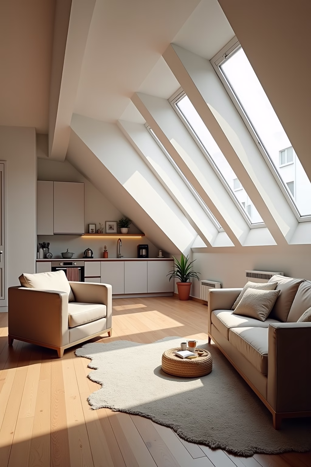 8 Tipps, um deine Dachgeschosswohnung einzurichten 15 dachgeschosswohnung einrichten outline 3