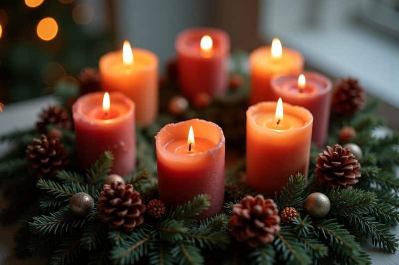 deko adventskranz-Titel