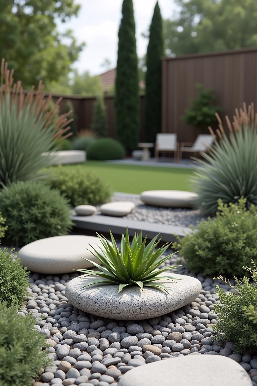 deko ideen pflanzsteine outline 5