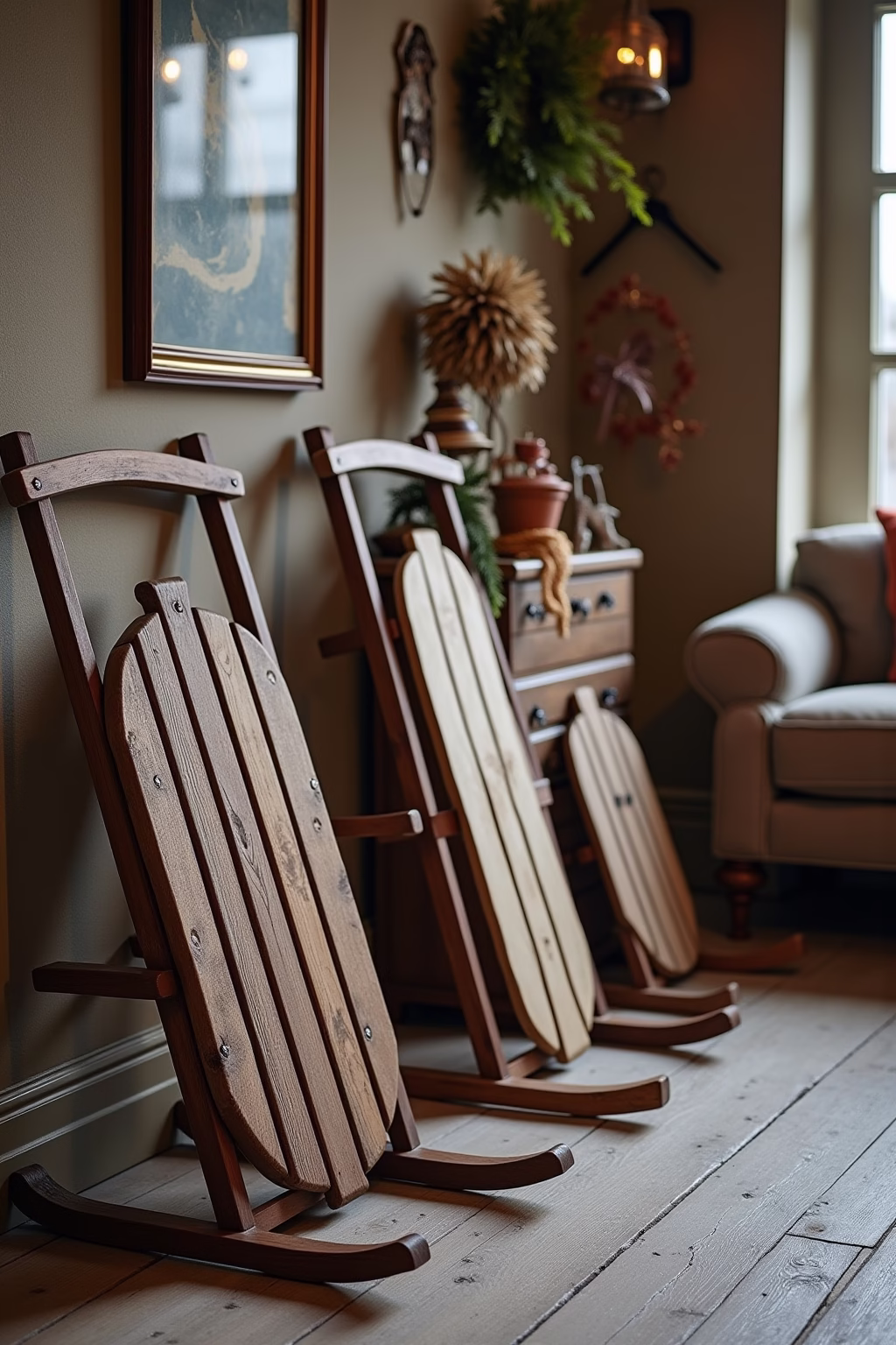 deko schlitten outline 2