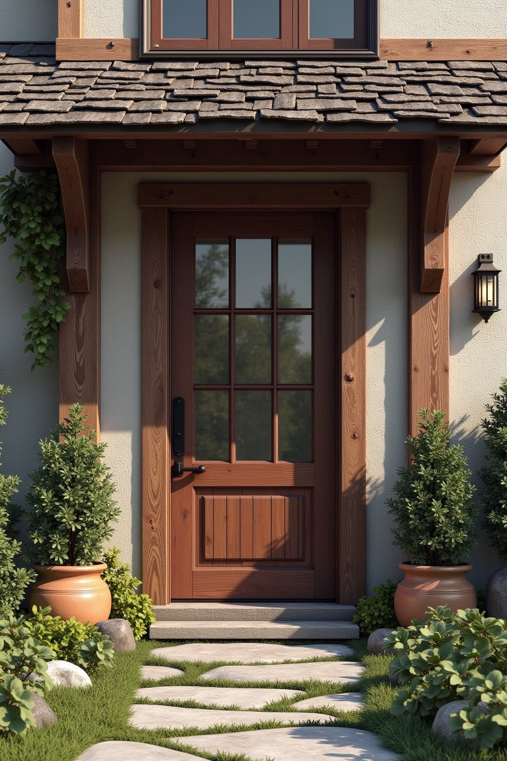 deko vor der haustuer outline 4