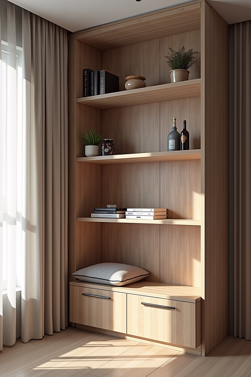 ein zimmer wohnung einrichten ideen outline 6