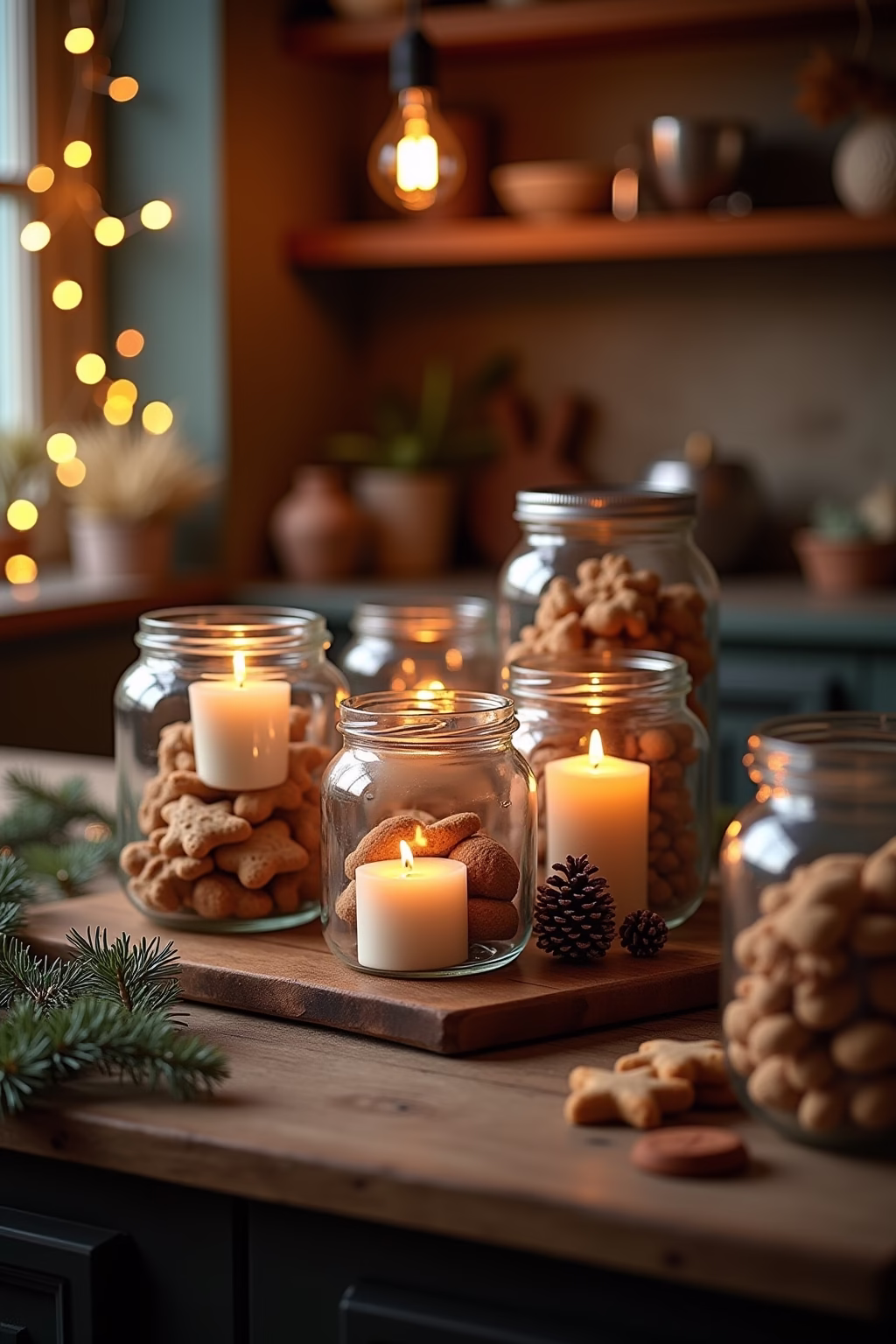 einmachglas weihnachten outline 5