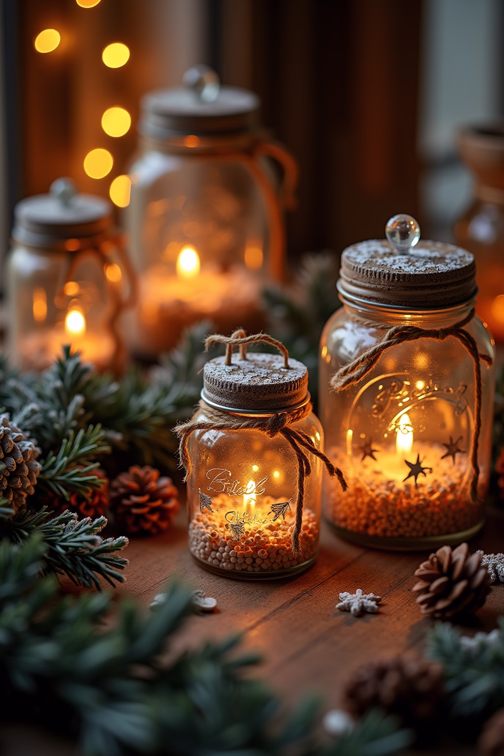 einmachglas weihnachten outline 6