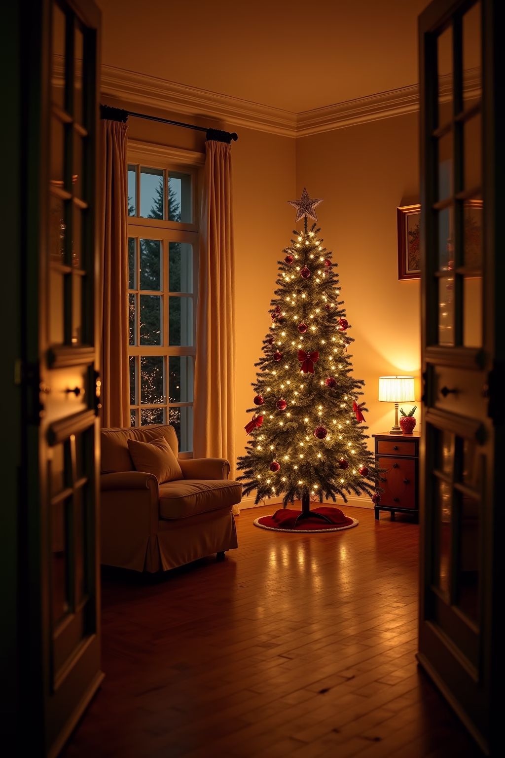 elegantes weihnachten outline 6