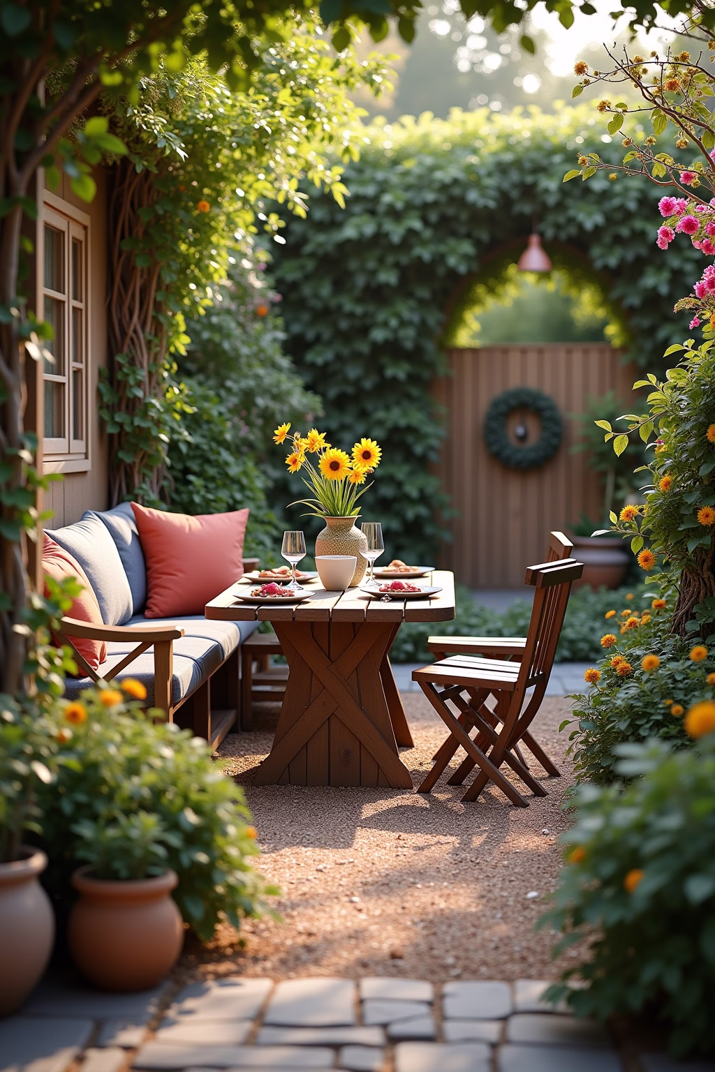 garten deko ideen outline 7