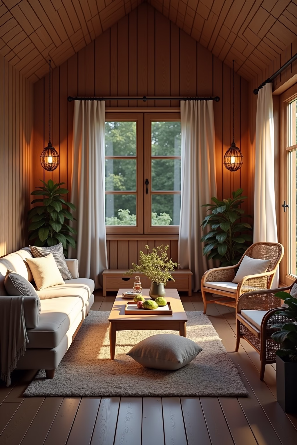 gartenhaus einrichten ideen outline 4