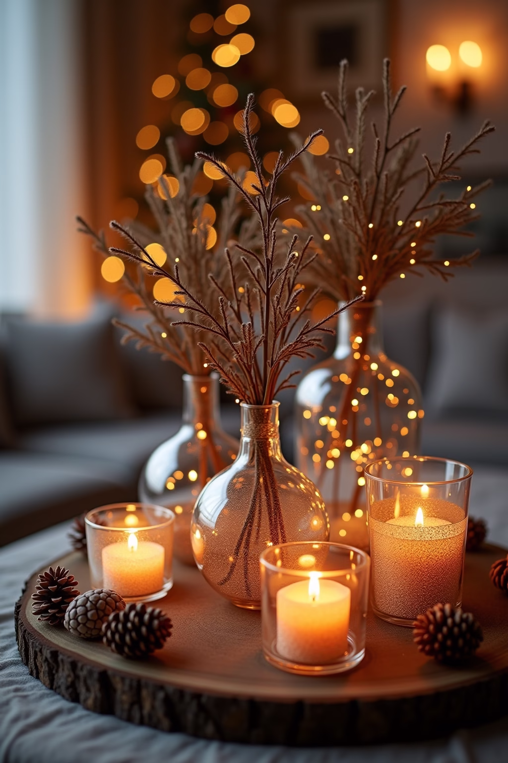 glasvasen dekorieren weihnachten outline 1 1