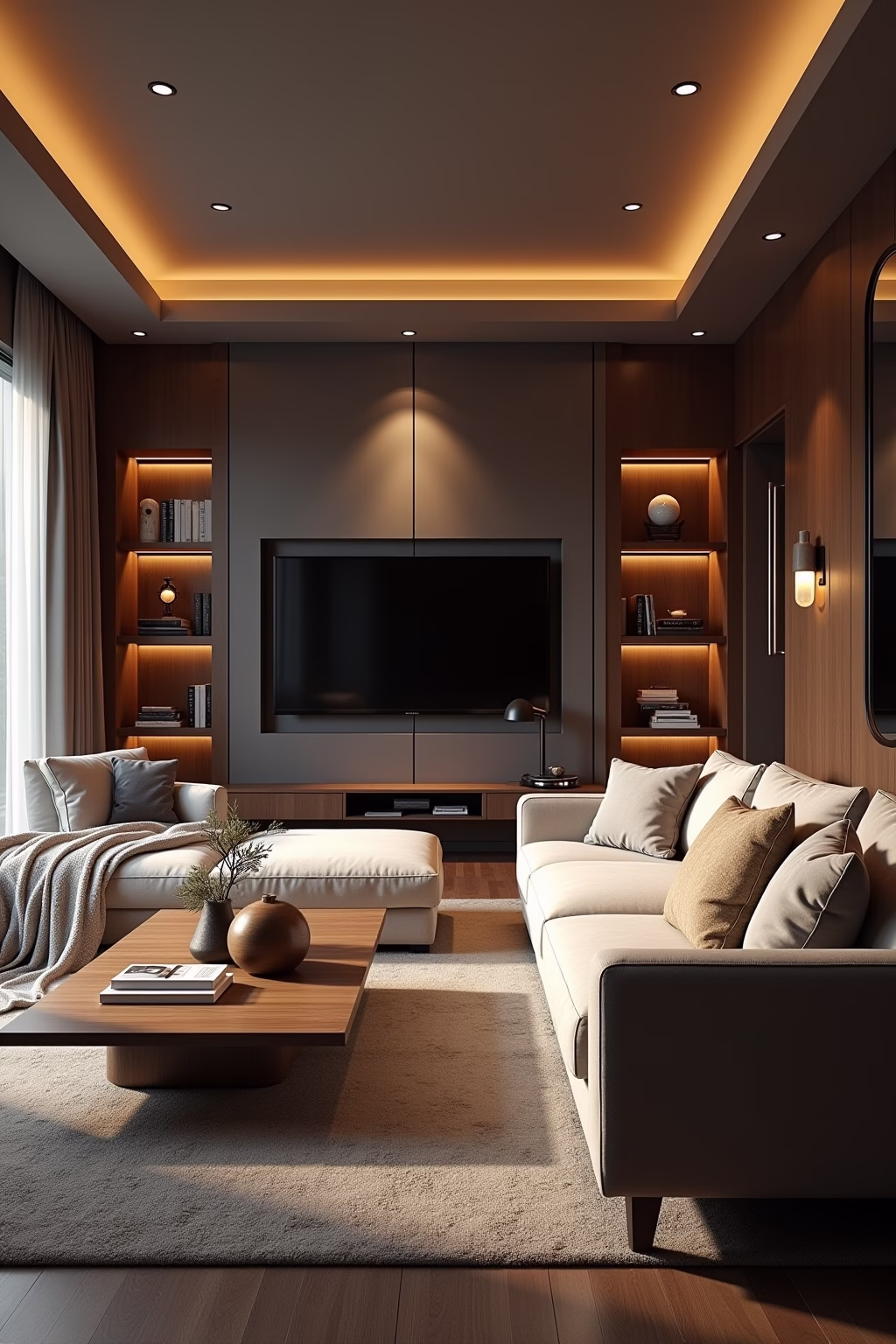 8 Tipps: Großes Wohnzimmer einrichten leicht gemacht 15 grosses wohnzimmer einrichten outline 3