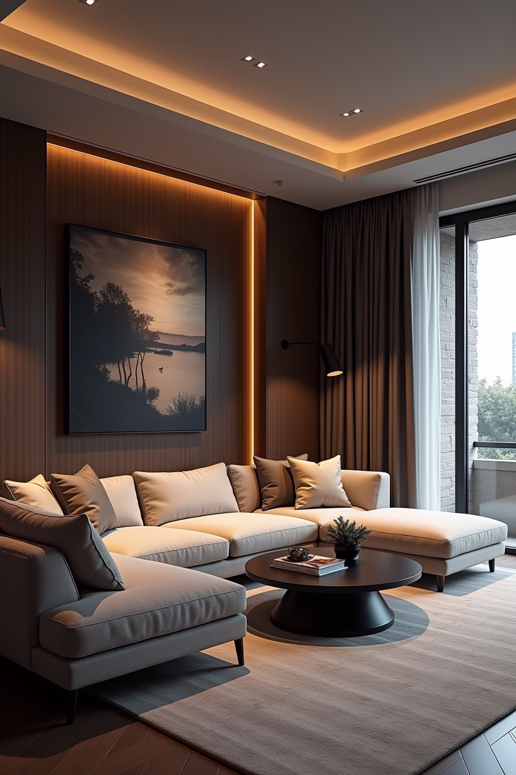 grosses wohnzimmer einrichten outline 4