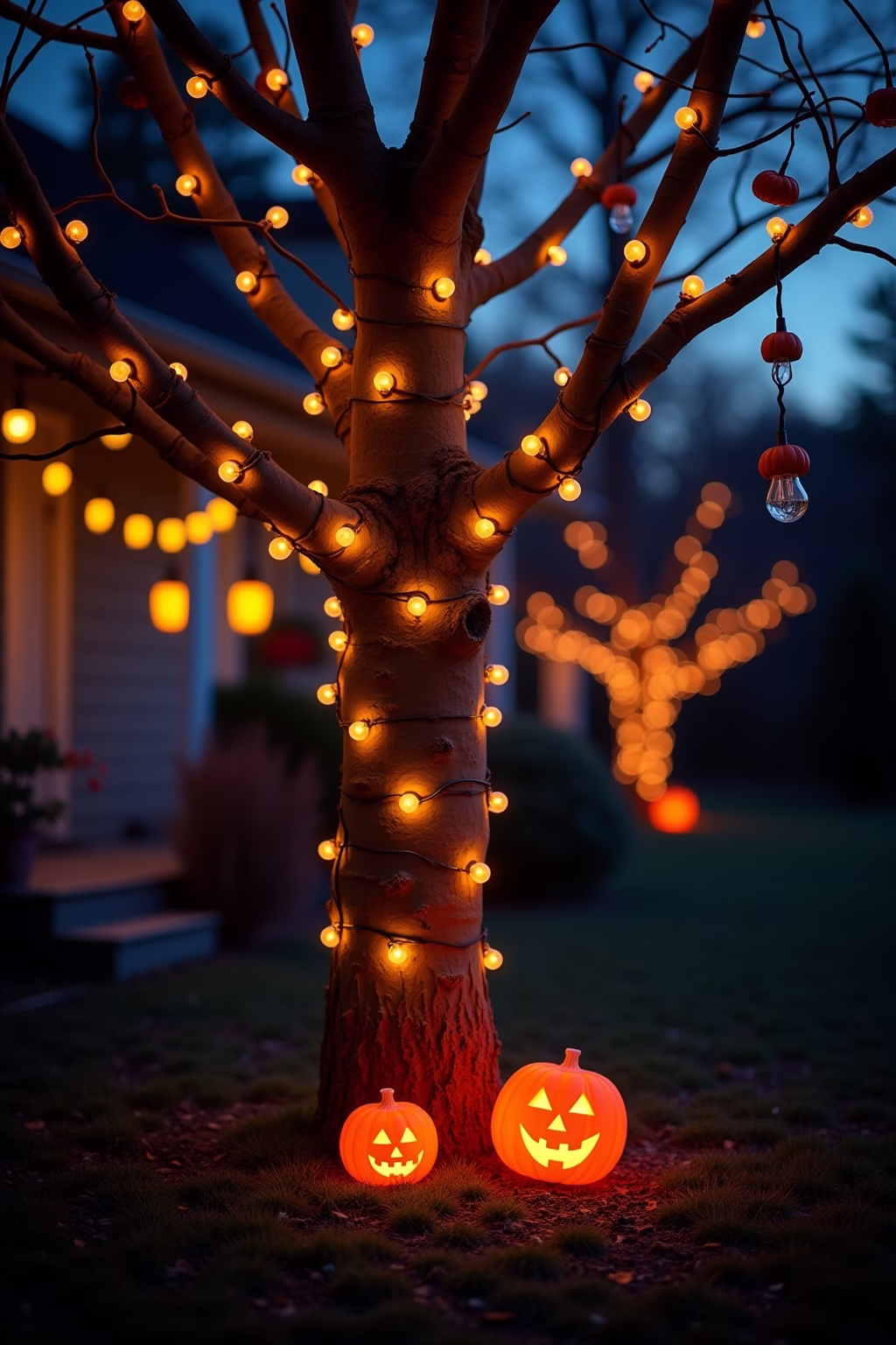 halloween deko garten selber machen outline 7