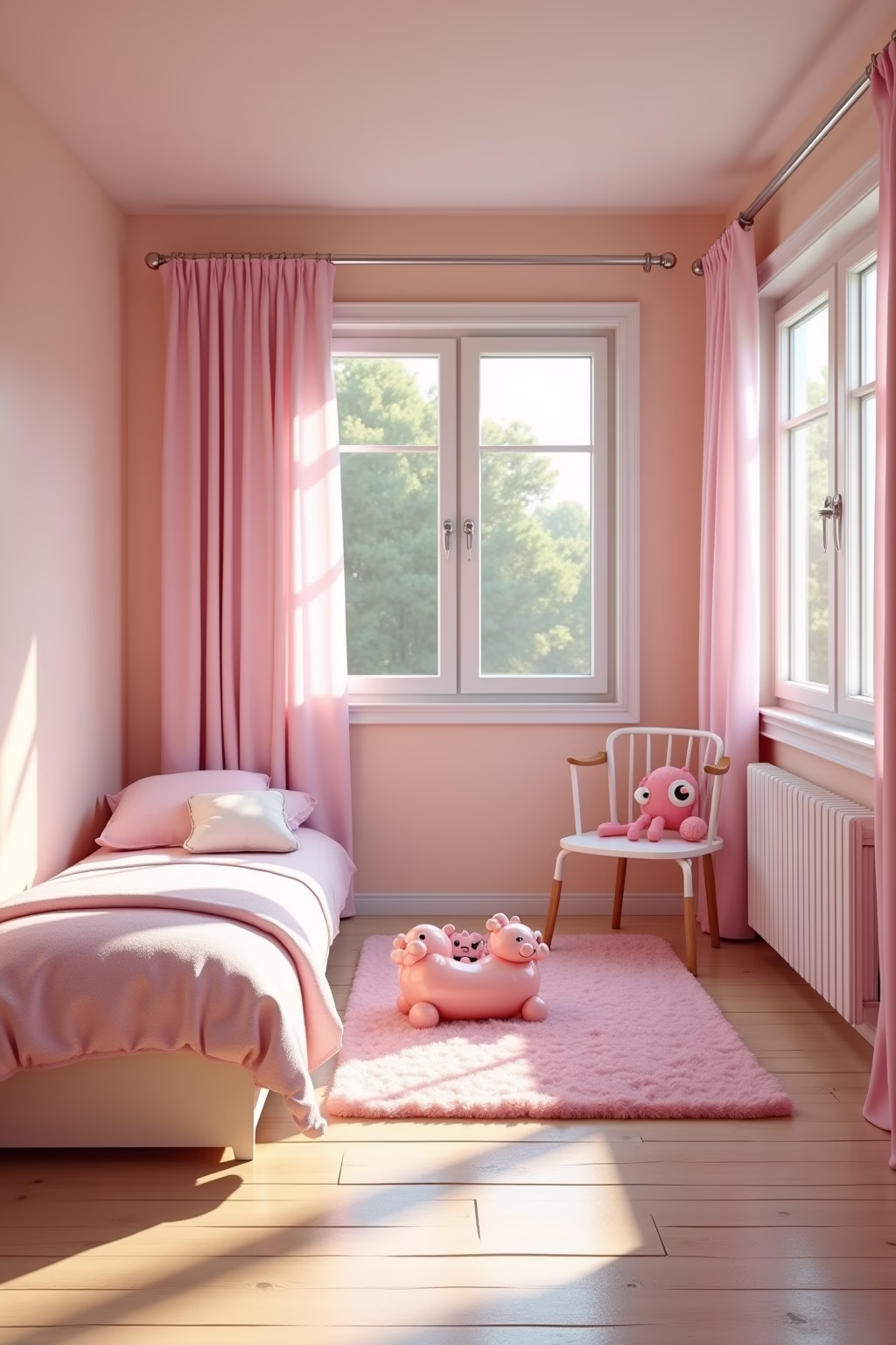 kinderzimmer schmal einrichten outline 4