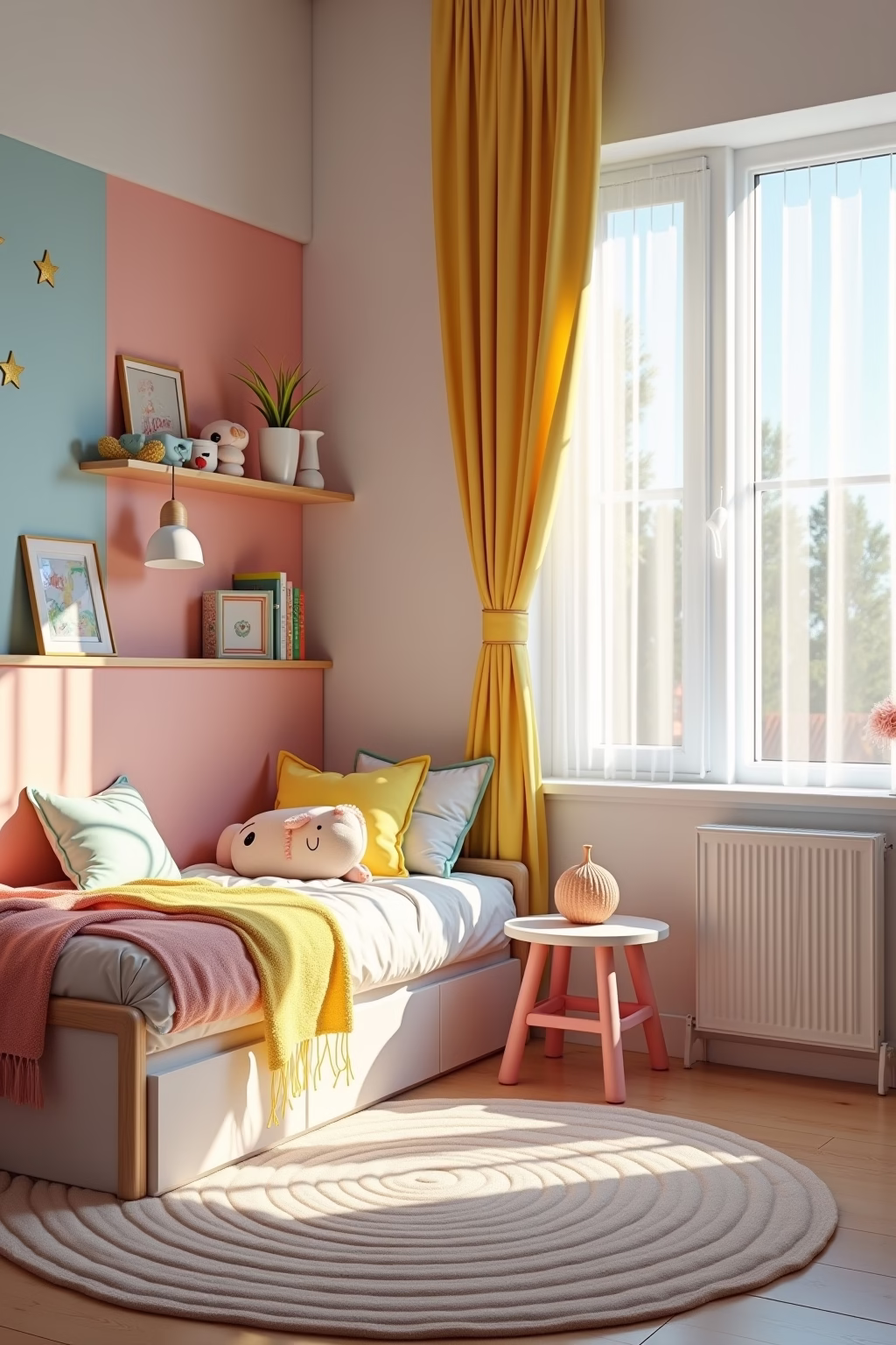 kleine kinderzimmer einrichten outline 4