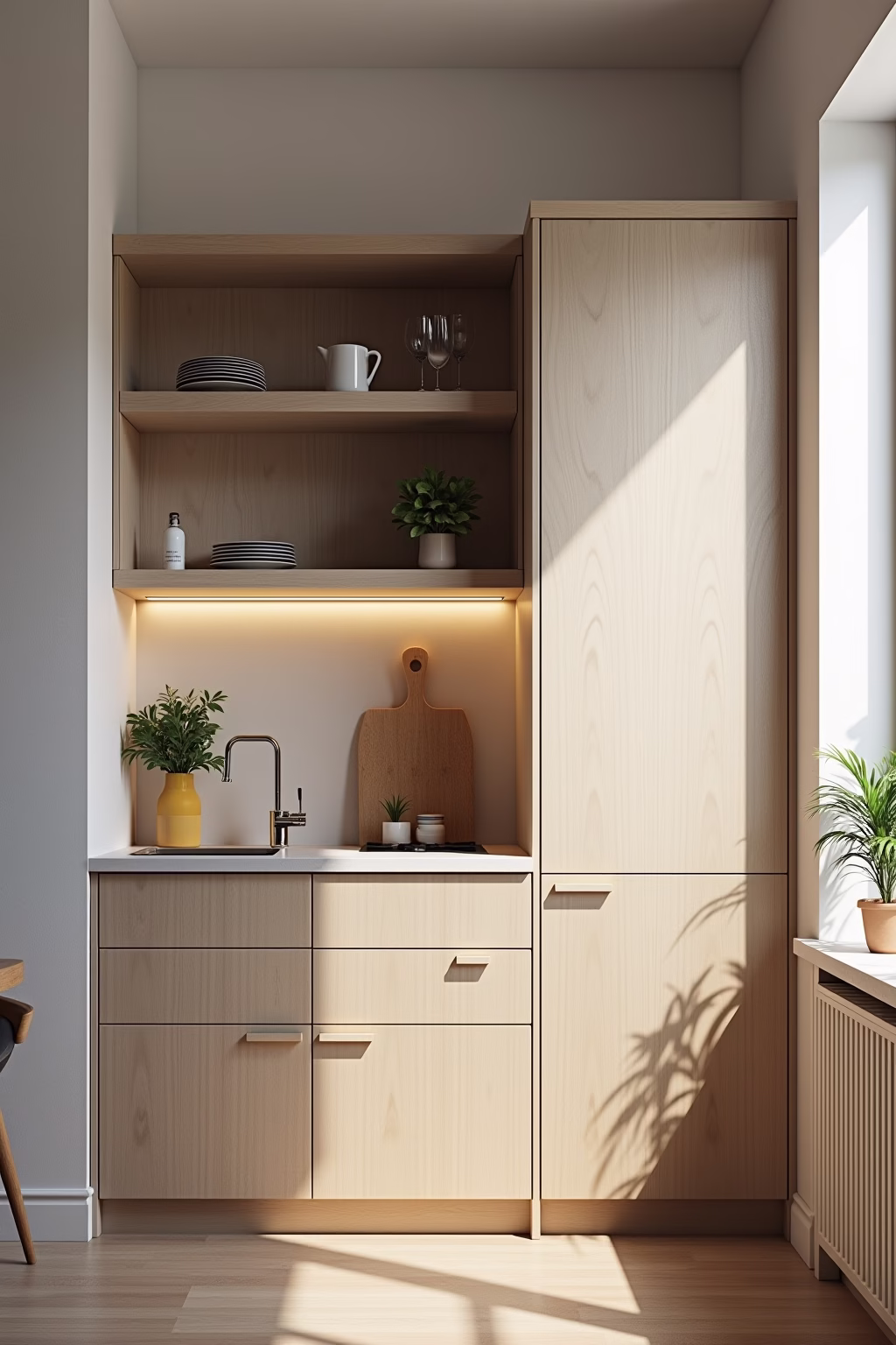 kleine kuechen einrichten outline 1