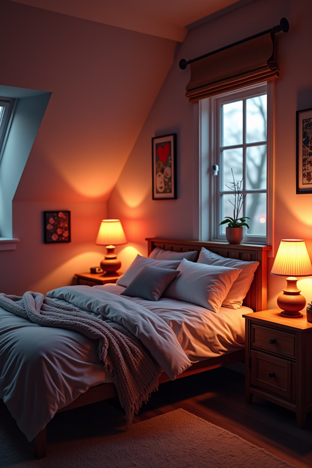 kleines jugendzimmer mit dachschraege einrichten outline 6