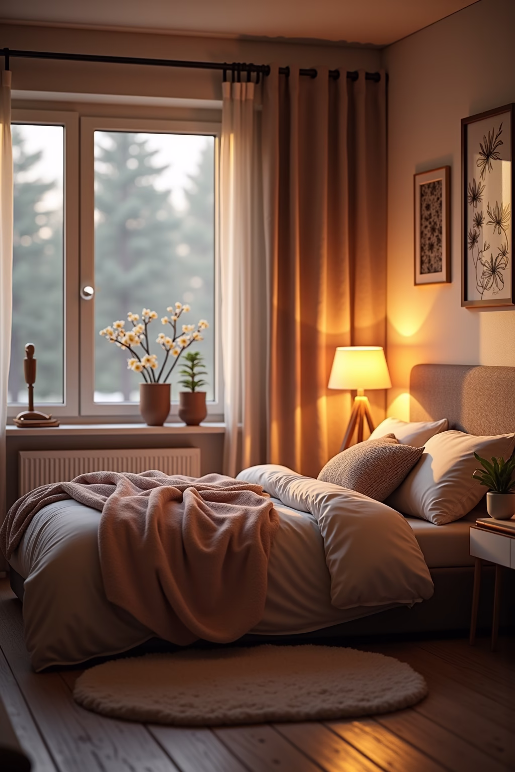 kleines schlafzimmer einrichten outline 8