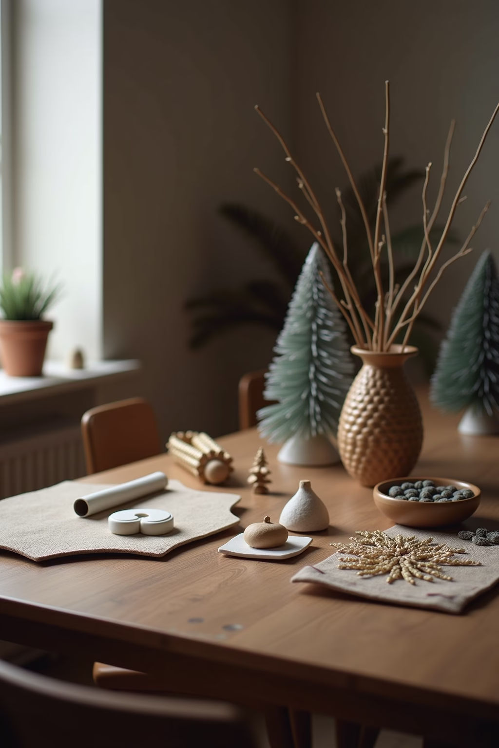 moderne weihnachtsdekoration outline 4