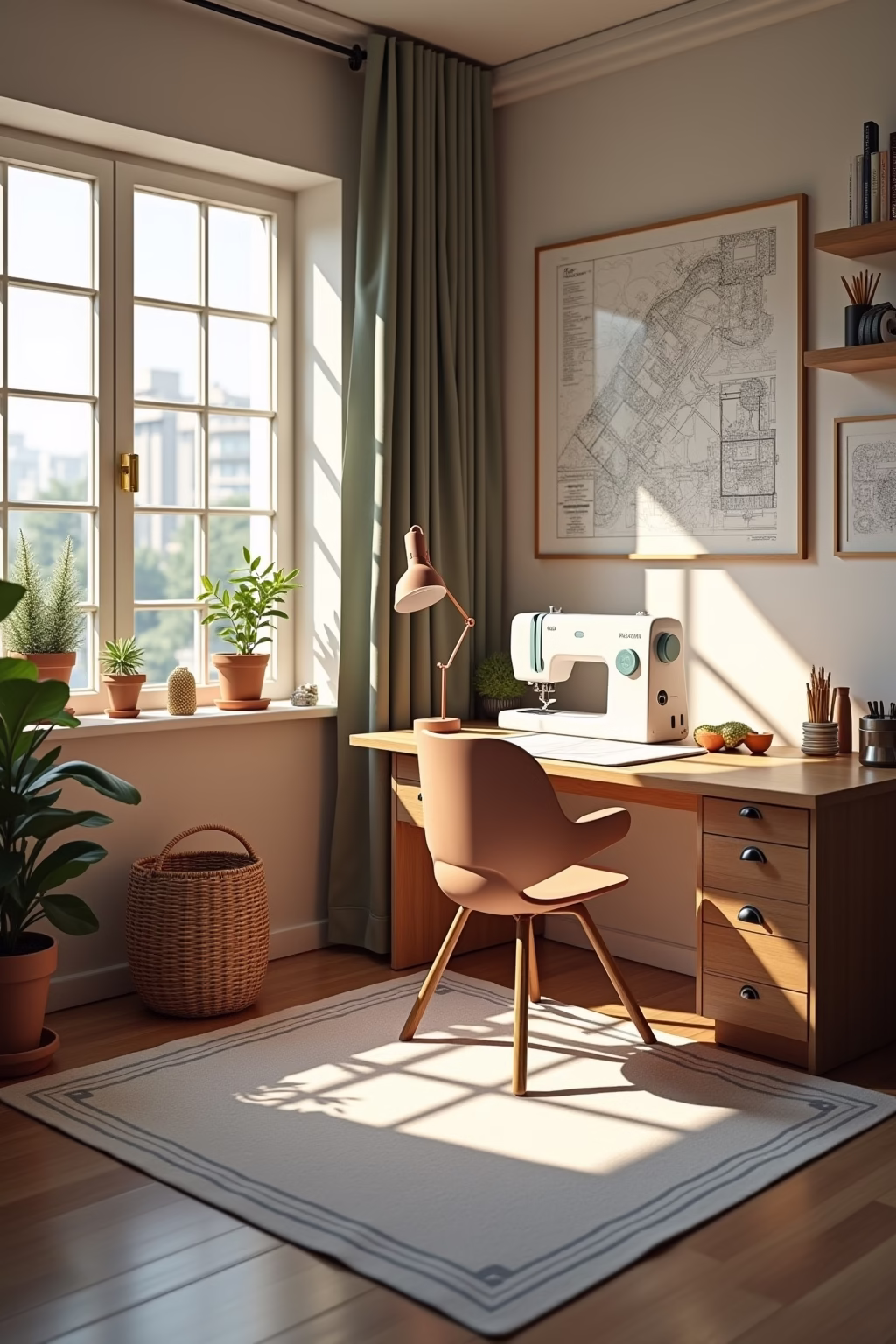 naehzimmer einrichten outline 2