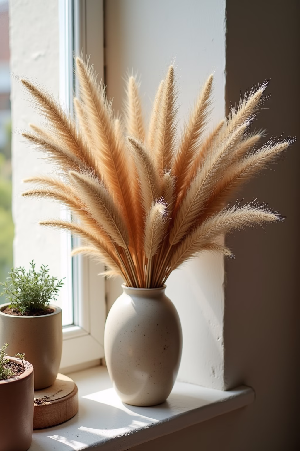 pampasgras deko ideen outline 4