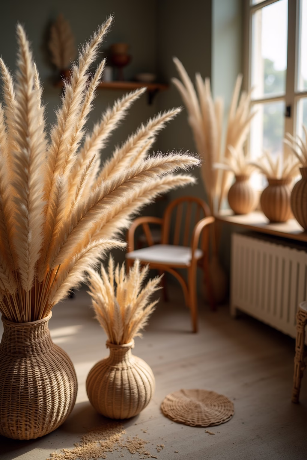 8 Pampasgras Deko Ideen für stilvolle Räume 19 pampasgras deko ideen outline 7