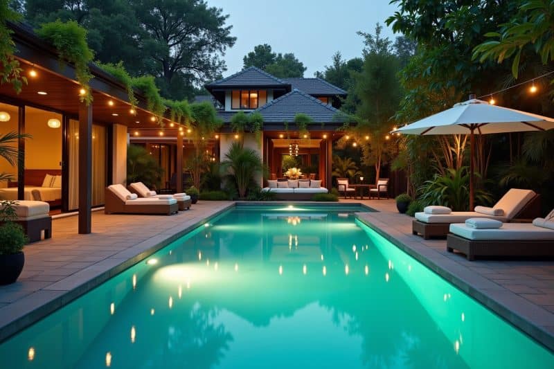 Elegante Pool Deko für den perfekten Gartenlook