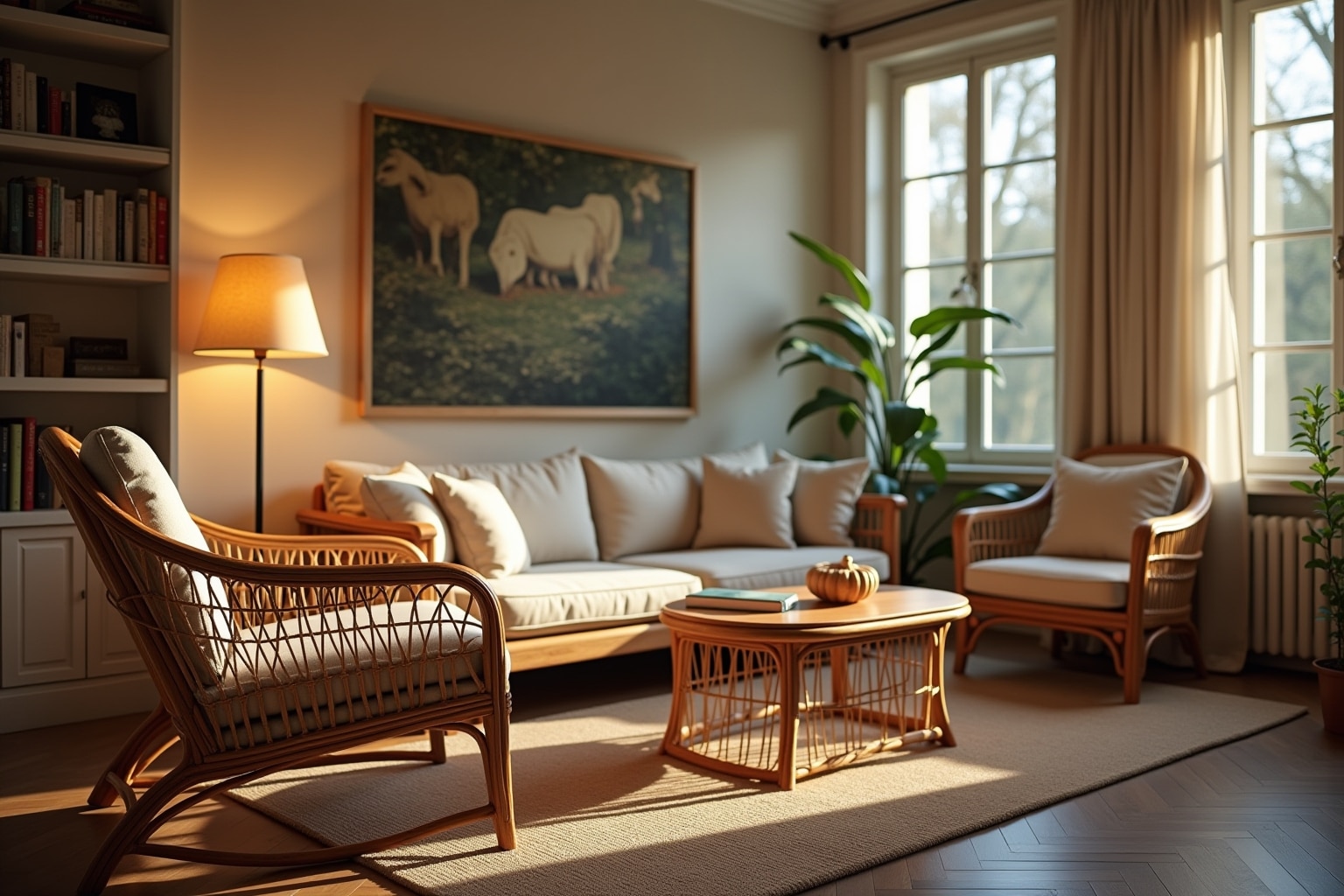 Rattanmöbel für den Innenbereich - Stil & Komfort