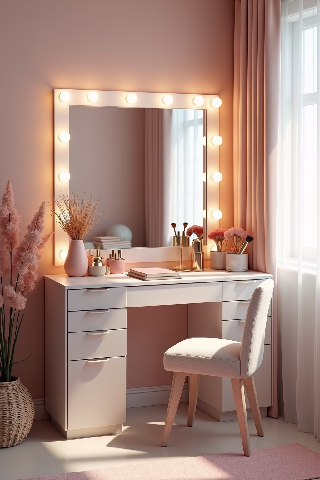 schminktisch einrichten outline 1 1