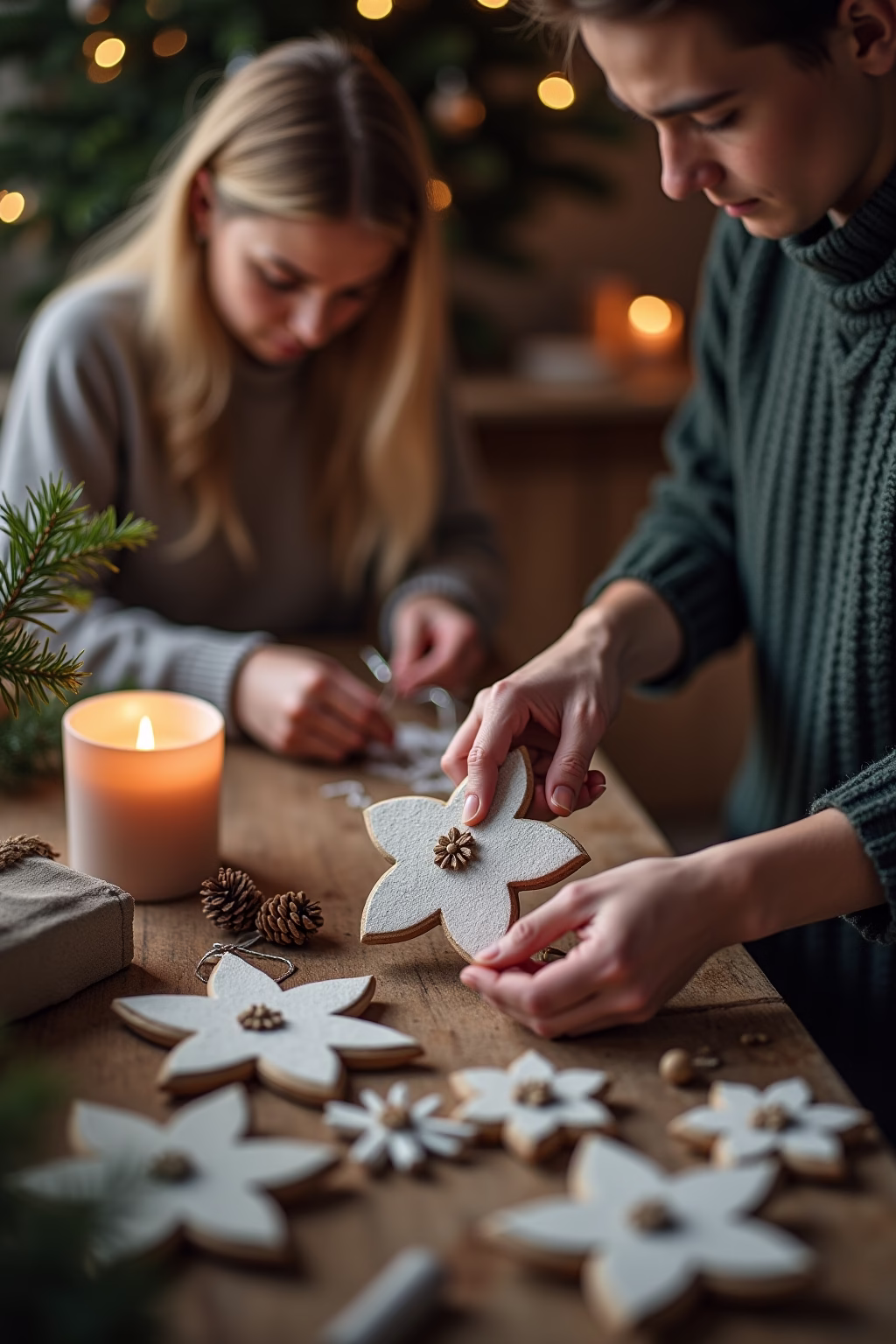 skandinavischer weihnachtsschmuck outline 5