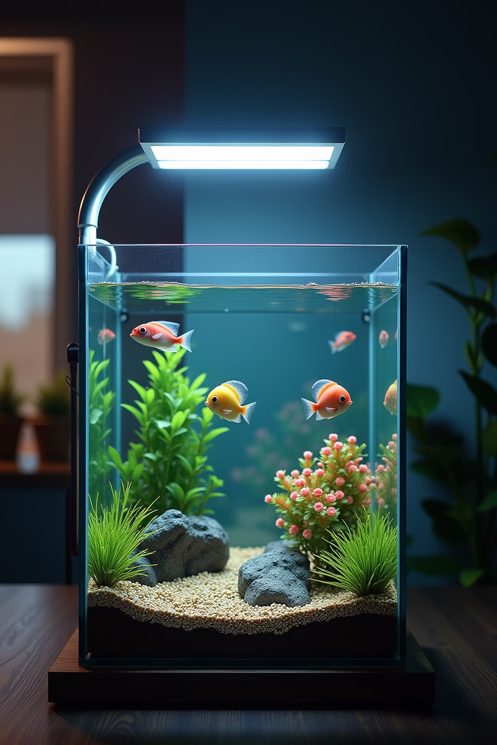 suesswasser aquarium einrichten ideen outline 2