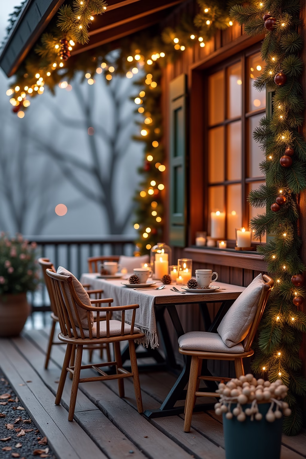 8 Ideen zum Terrasse weihnachtlich dekorieren 24 terrasse weihnachtlich dekorieren outline 3