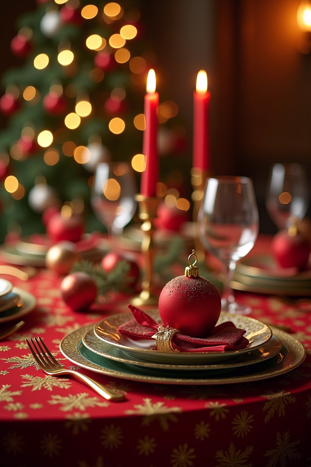 tischdecke weihnachten outline 6