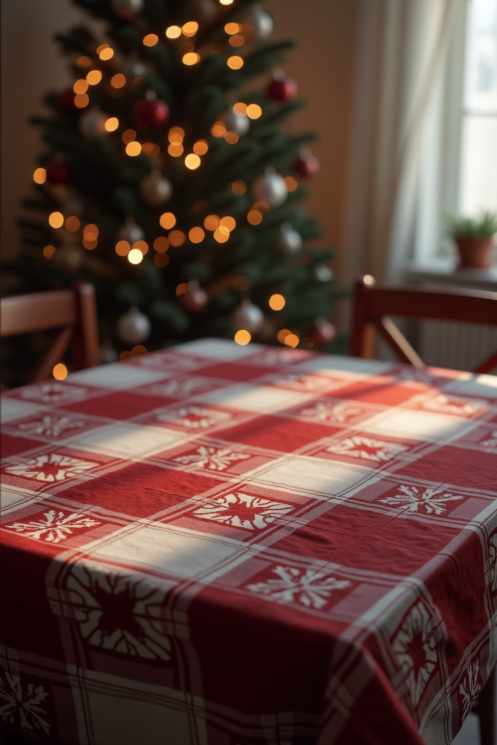 tischdecke weihnachten outline 8