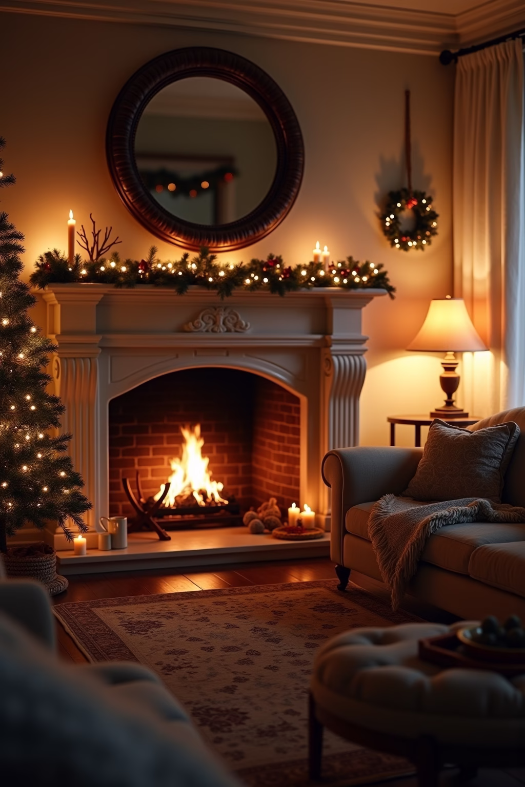 weihnachtliches zuhause outline 1