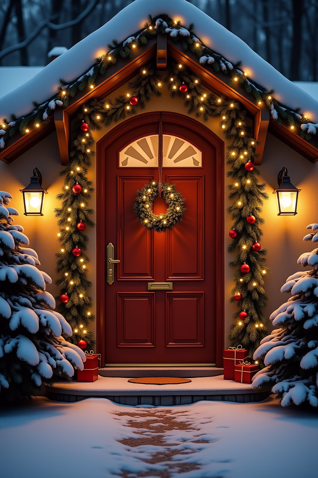 8 Weihnachtsdeko Draussen Eingang Ideen für Festliches 24 weihnachtsdeko draussen eingang outline 3