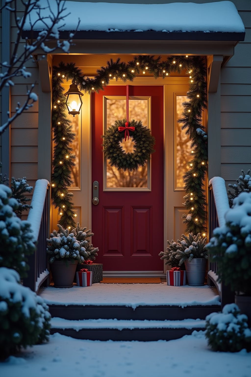 8 Weihnachtsdeko Draussen Eingang Ideen für Festliches 37 weihnachtsdeko draussen eingang outline 7