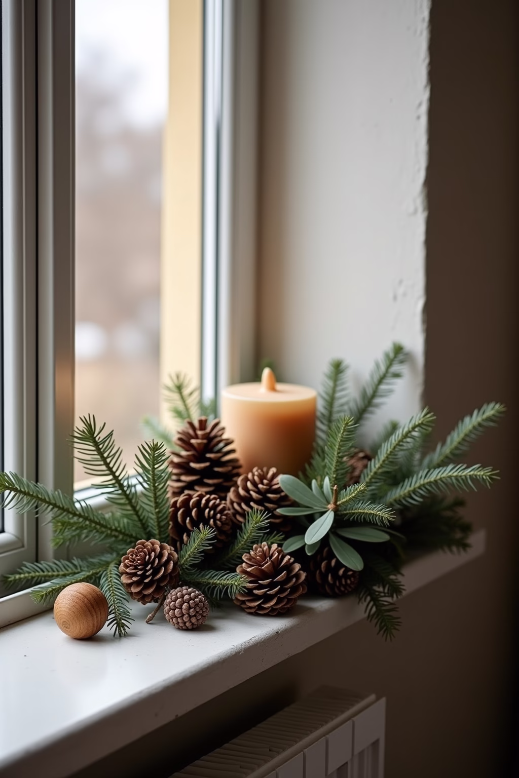 weihnachtsdeko fensterbank innen outline 2 1