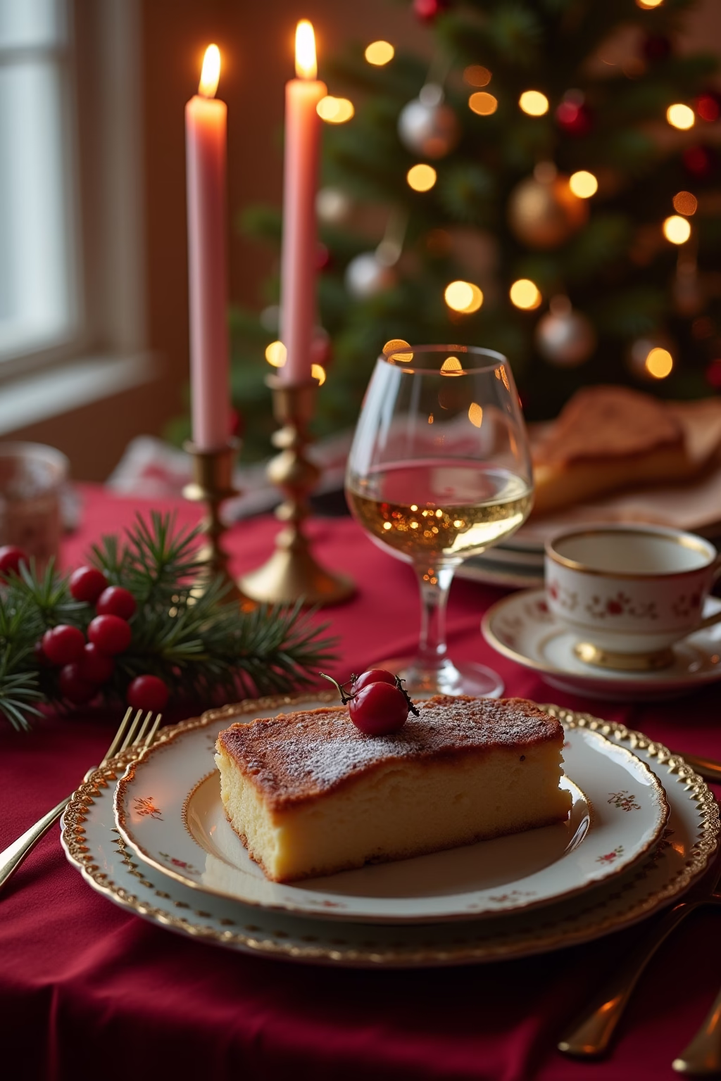 weihnachtsdekoration ideen tisch outline 6