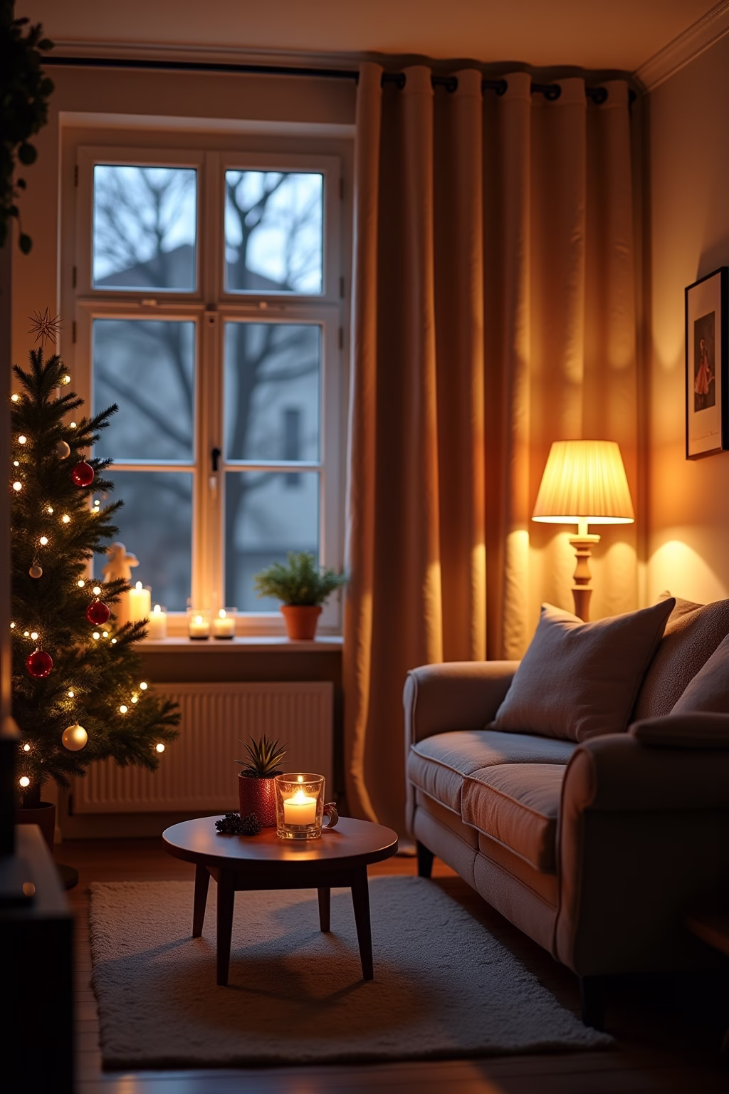 weihnachtsdekoration ideen wohnung outline 6