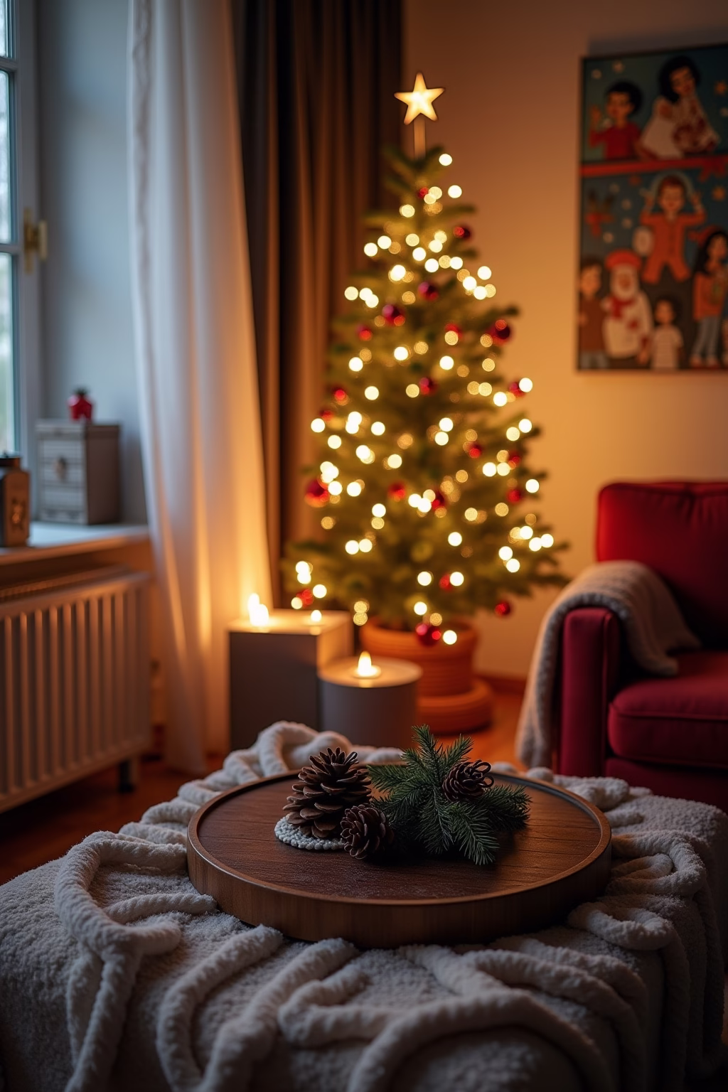 weihnachtsdekoration ideen wohnung outline 8