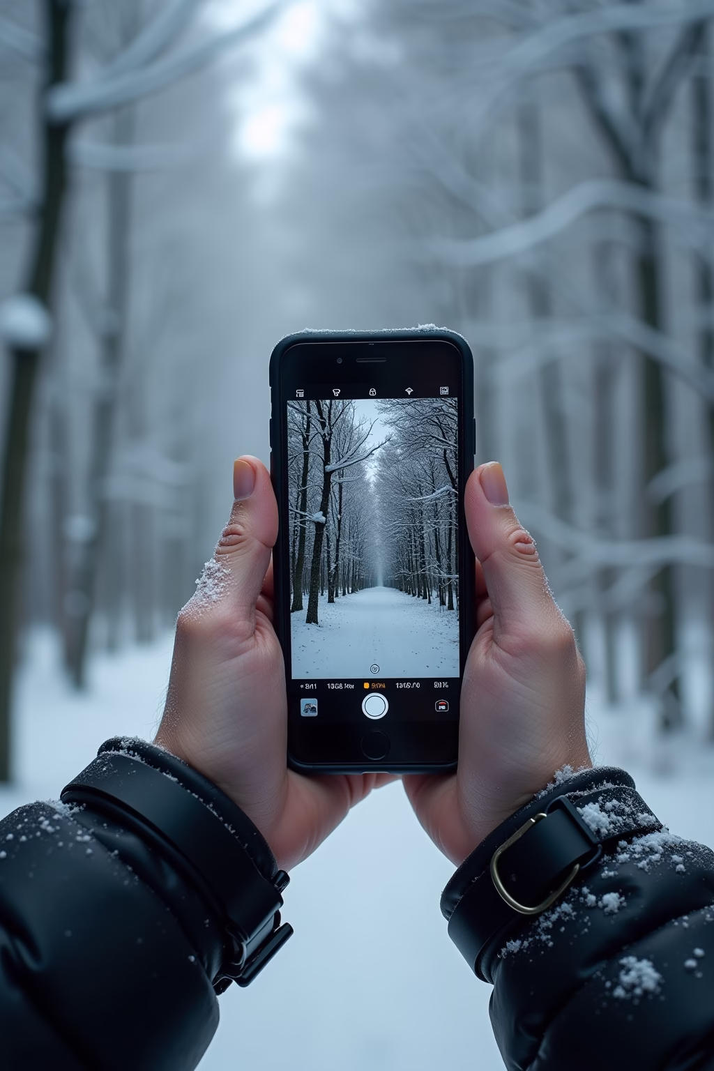 winter hintergrundbilder iphone outline 6