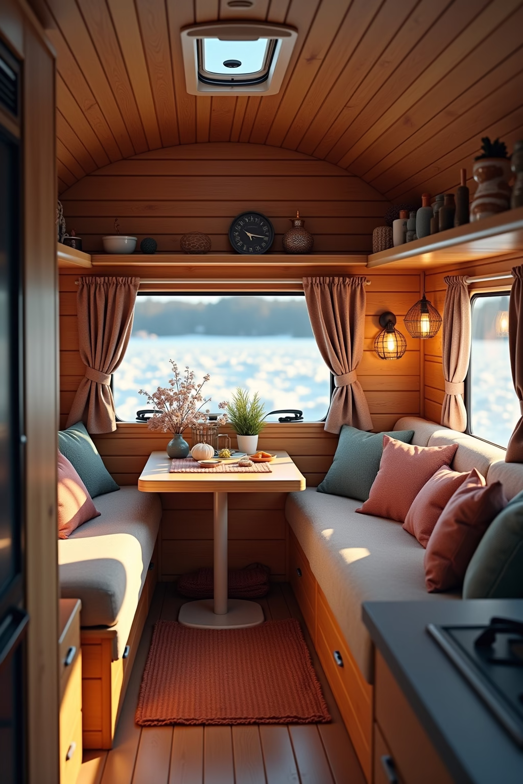 wohnwagen einrichten ideen outline 7