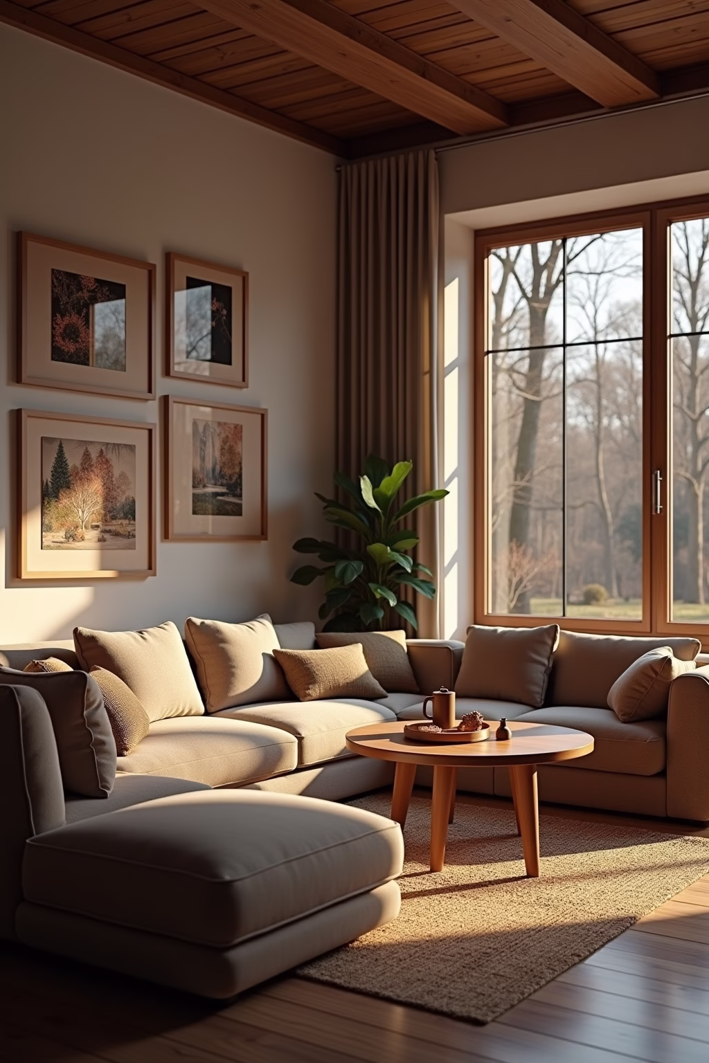 wohnzimmer gemuetlich einrichten outline 6