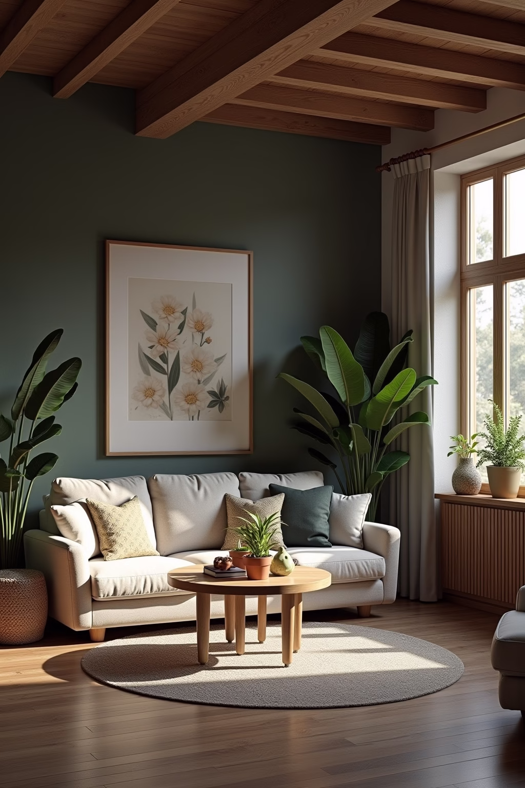 wohnzimmer gemuetlich einrichten outline 8